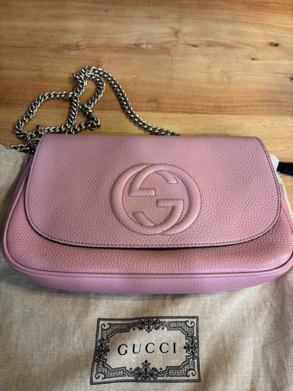 Gucci Soho Pink Crossbody